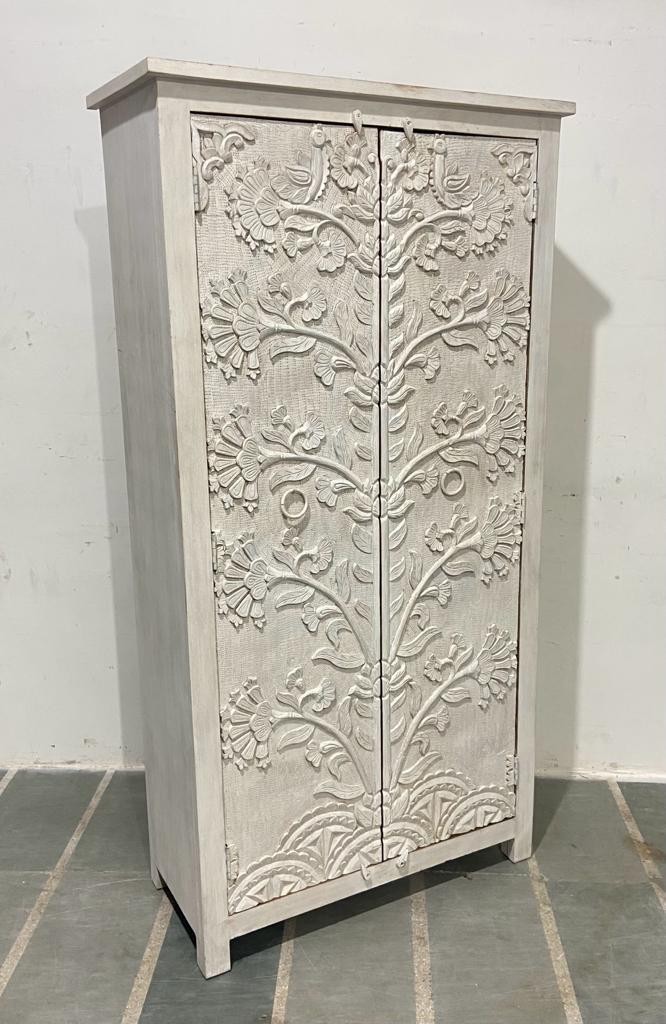 Indyjska drewniana szafa 166 – zdjęcie 1