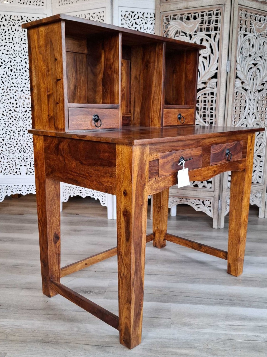 Drewniane biurko kolonialne 51 – zdjęcie 1