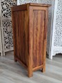 Indyjski drewniany stojak na wino12     70x35x100 cm – zdjęcie 6
