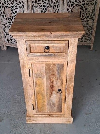 INDYJSKA DREWNIANA KOMODA MANGO SATYNA 889 – zdjęcie 1