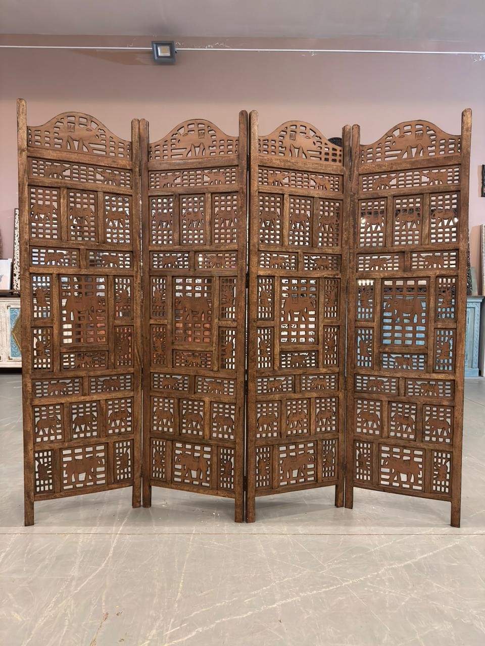 INDYJSKI  PARAWAN DEKORACYJNY – zdjęcie 1