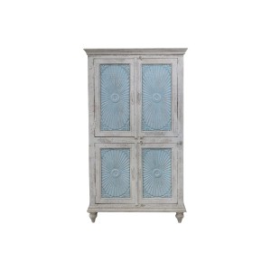 Indyjska drewniana szafa 213