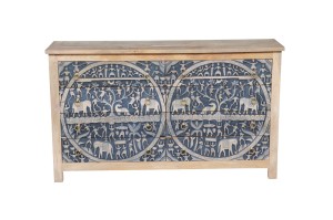 Indyjska drewniana komoda 1447