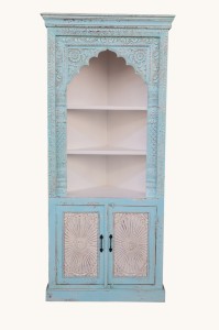 Indyjska drewniana biblioteczka 309