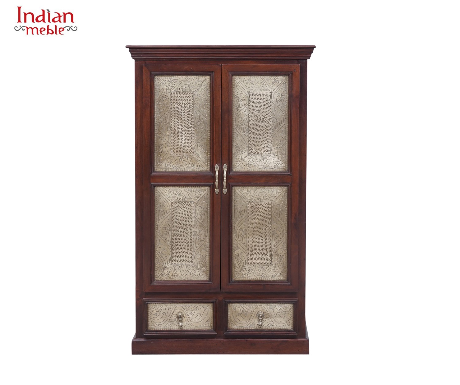 Indyjska drewniana szafa 239 – zdjęcie 1