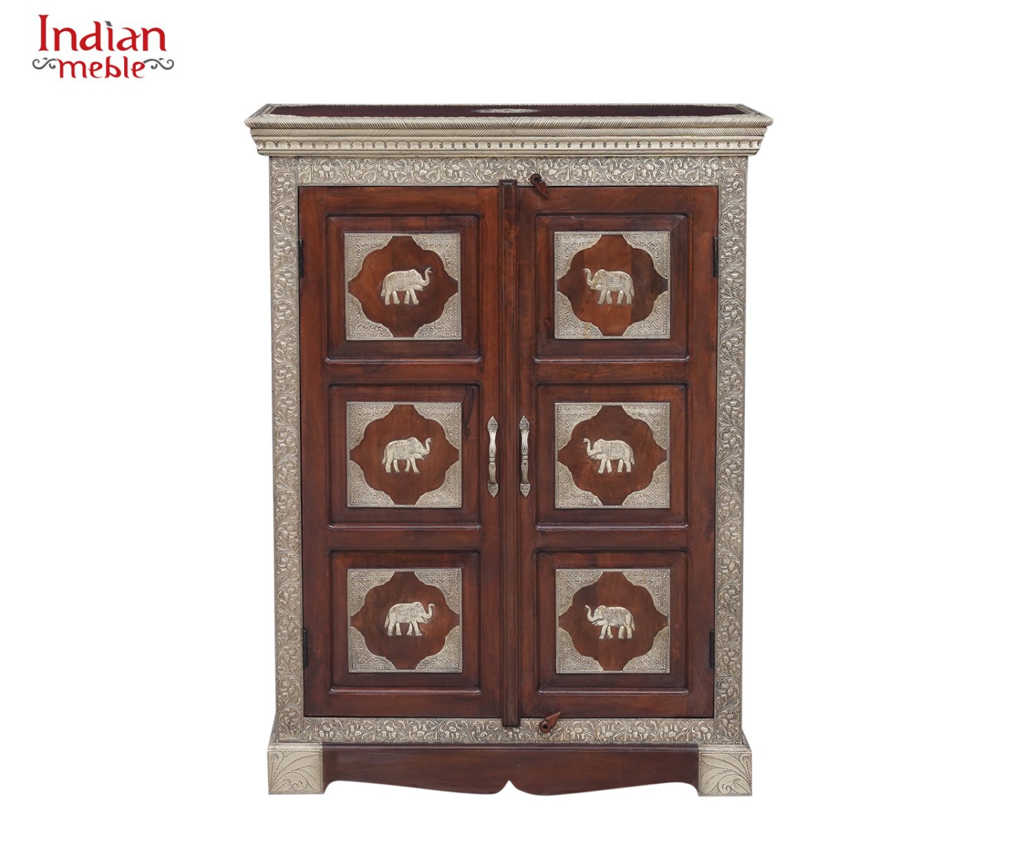 Indyjska drewniana komoda 1457 – zdjęcie 1
