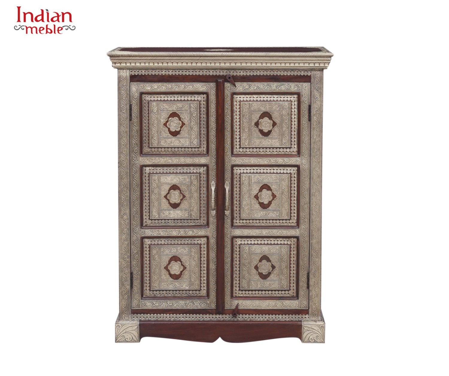 Indyjska drewniana komoda 1456 – zdjęcie 1