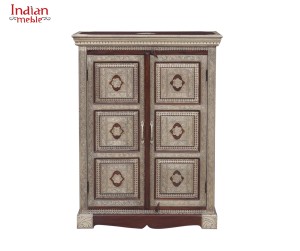 Indyjska drewniana komoda 1456