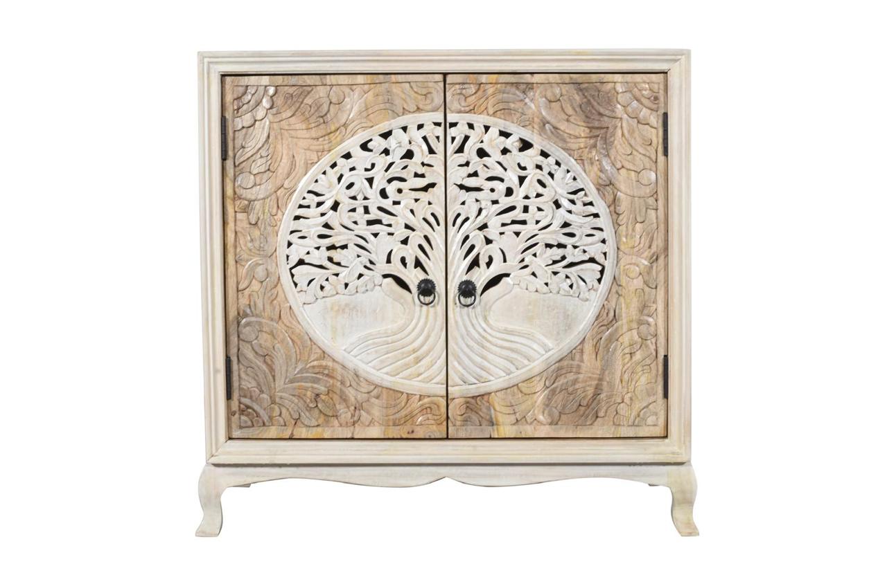 Indyjska drewniana komoda 1424 – zdjęcie 1