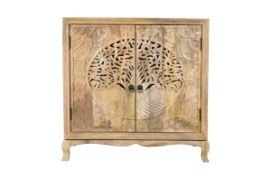 Indyjska drewniana komoda 1424NAT