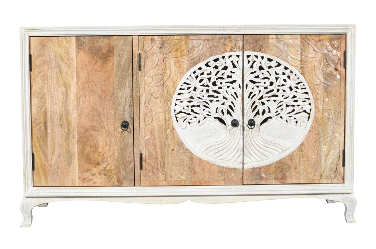 Indyjska drewniana komoda 1425 – zdjęcie 1