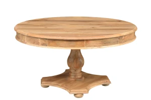 Drewniany stół okrągły 158