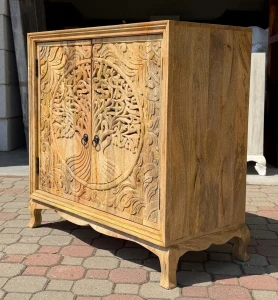 Indyjska drewniana komoda 1424NAT