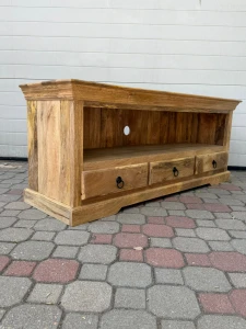 Indyjska drewniana komoda RTV 370