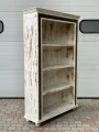 DREWNIANA BIBLIOTECZKA MAHARAJA 120X38 – zdjęcie 2