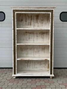 DREWNIANA BIBLIOTECZKA MAHARAJA 120X38