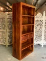 Indyjska drewniana biblioteczka Light Honey 146 – zdjęcie 2