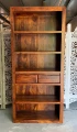 Indyjska drewniana biblioteczka Light Honey 146 – zdjęcie 1