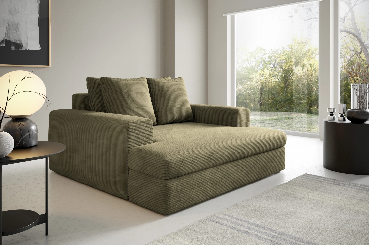Modena Sofa_2 Poso 46 zielony – zdjęcie 1
