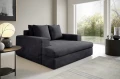 Modena Sofa_2 Poso 135 czarny – zdjęcie 1