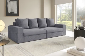 Modena Sofa_3 Poso 55 szary
