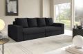 Modena Sofa_3 Poso 135 czarny – zdjęcie 1