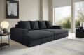 Modena Sofa_4 Poso 135 czarny – zdjęcie 1