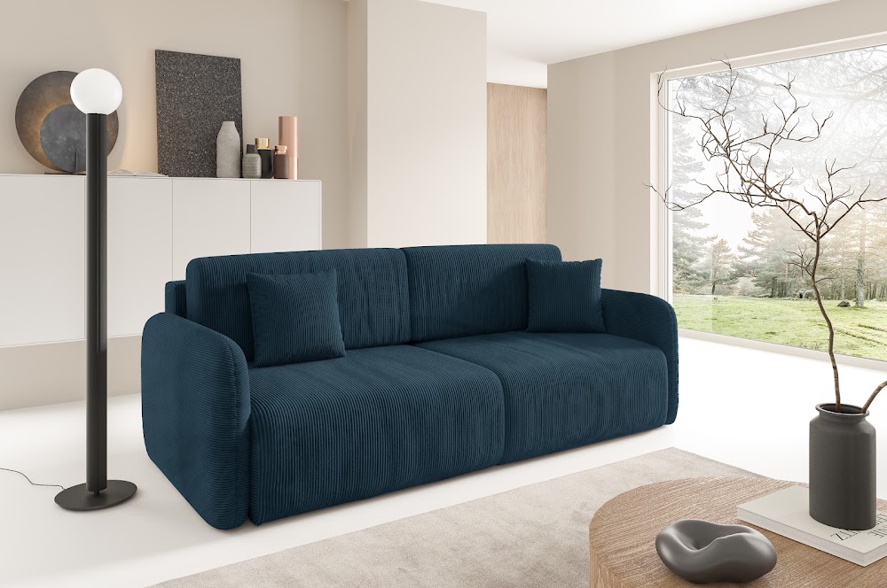 Oriolo Sofa Poso 05 niebieski – zdjęcie 1