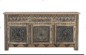 Indyjska drewniana komoda 1476