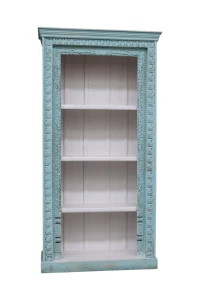 Indyjska drewniana biblioteczka 313