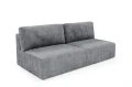Bergamo Sofa Armless Tilia 90 szary – zdjęcie 4