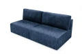 Bergamo Sofa Armless Tilia 77 granatowy – zdjęcie 4