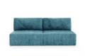 Bergamo Sofa Armless Tilia 75 turkusowy – zdjęcie 3
