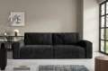 Bergamo Sofa with Arms Tilia 100 czarny – zdjęcie 1