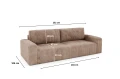 Bergamo Sofa with Arms Tilia 75 turkusowy – zdjęcie 10