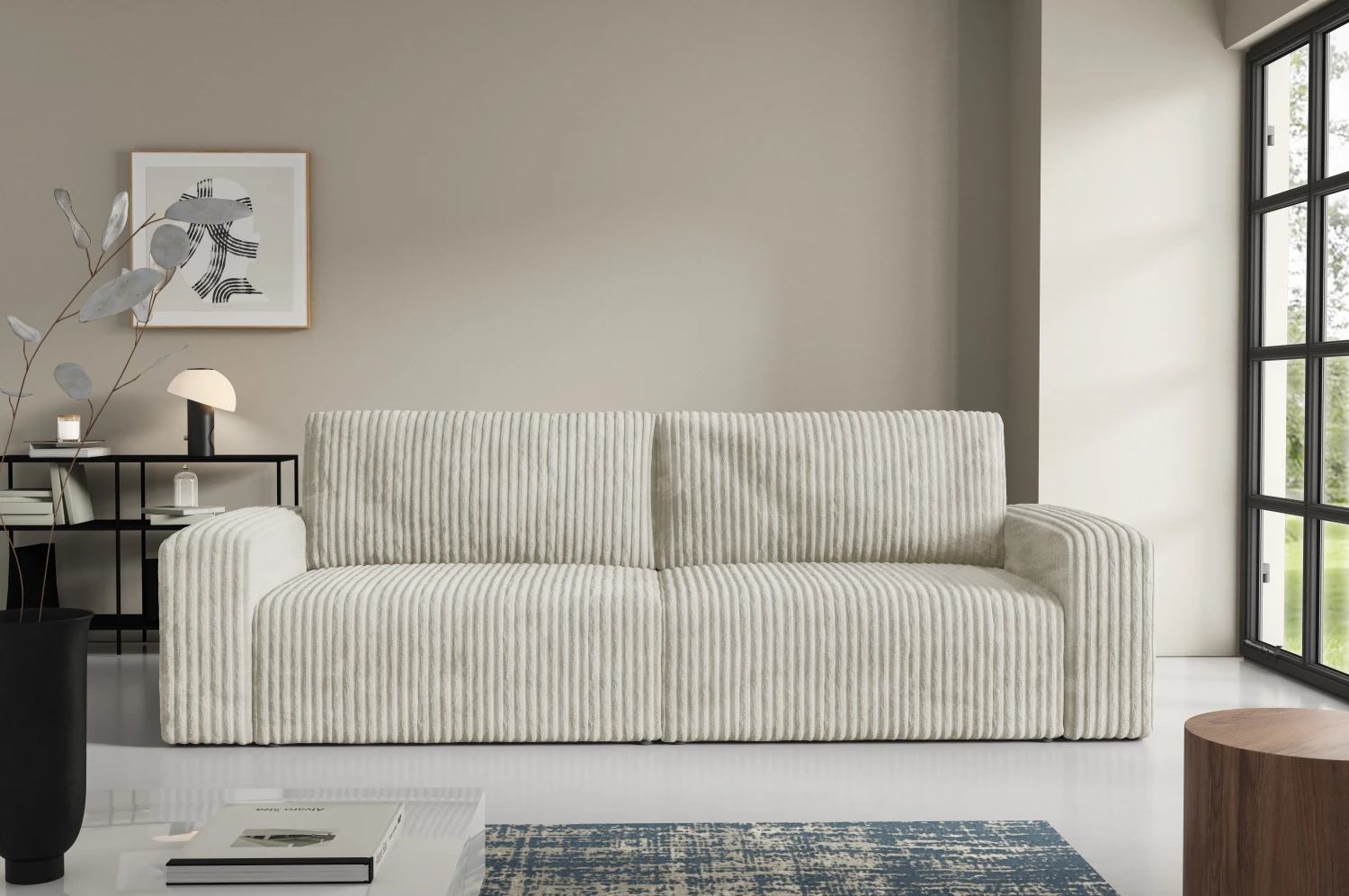 Bergamo Sofa  Tilia 01 kremowy – zdjęcie 1