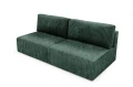 Bergamo Sofa Armless Tilia 39 butelkowa zieleń – zdjęcie 2