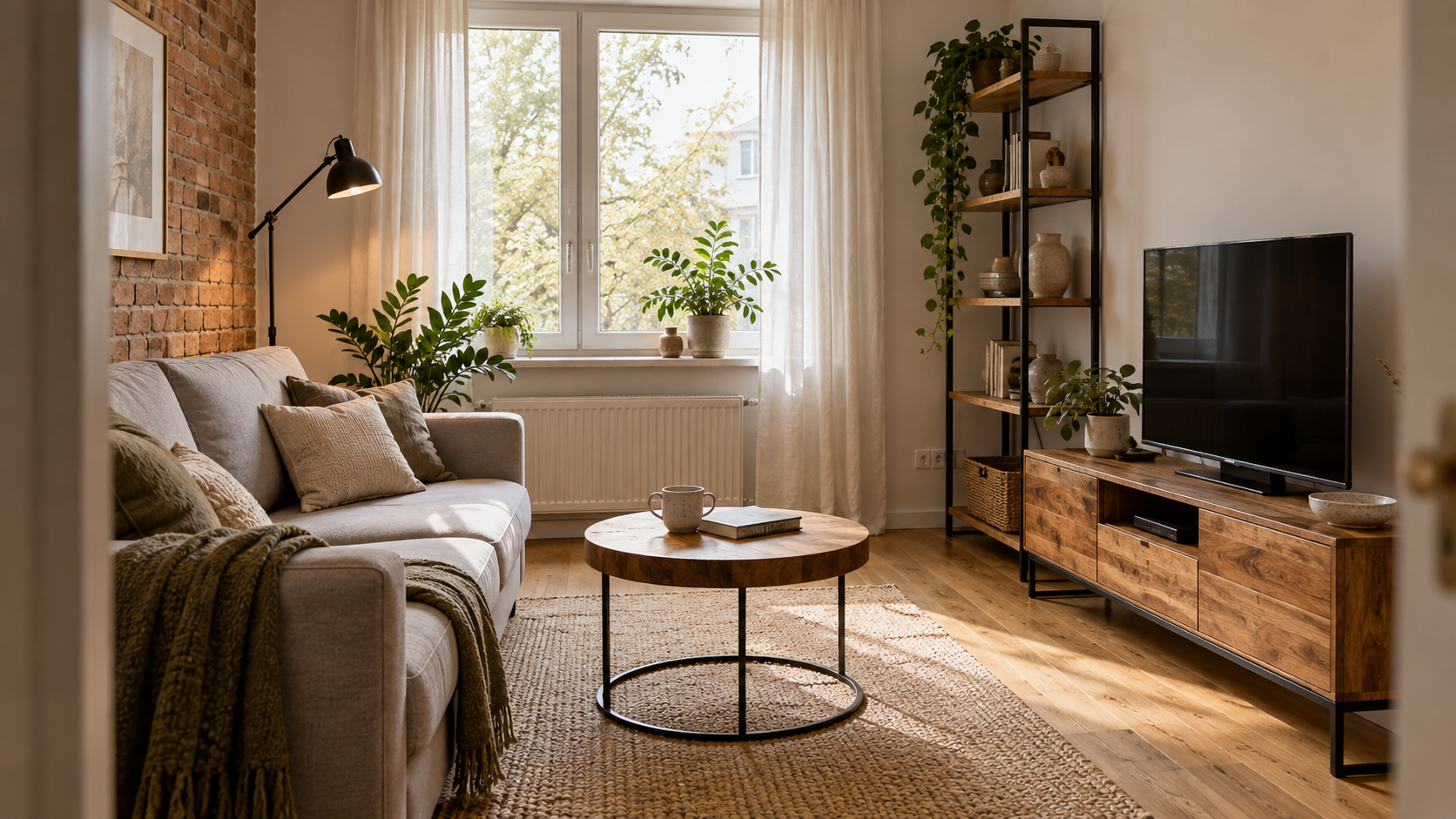 Salon w stylu loft – jakie meble wybrać do małego mieszkania?